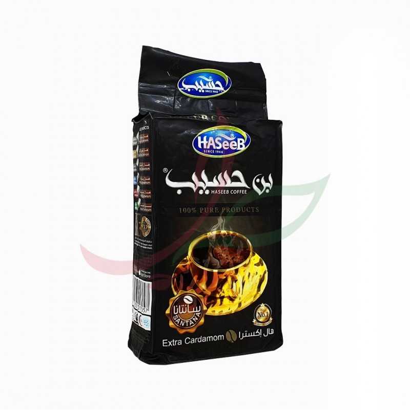 Gemahlener Kaffee mit Kardamom extra Haseeb (schwarz) 500g