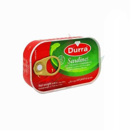Spicy sardine in oil Durra 125g