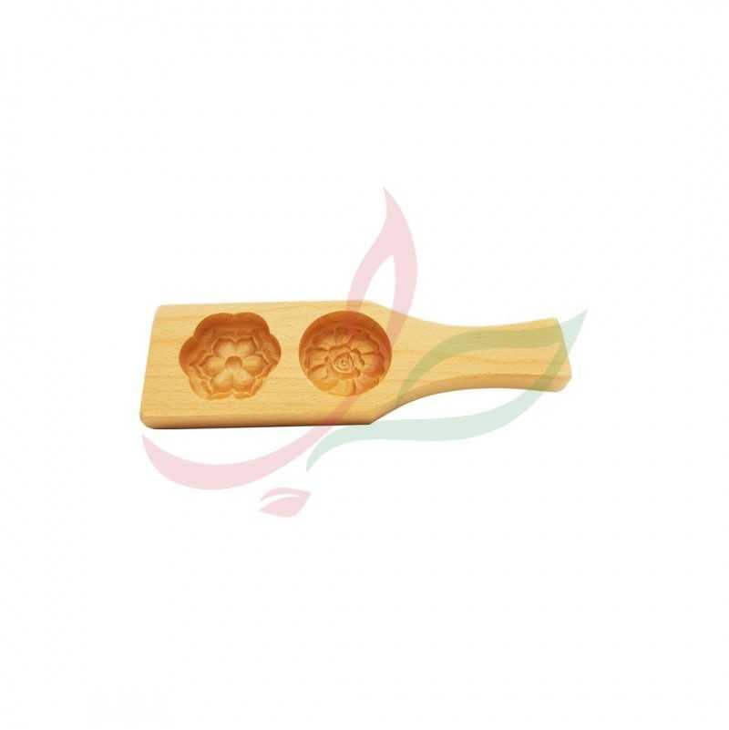 Maamoul double wooden mold