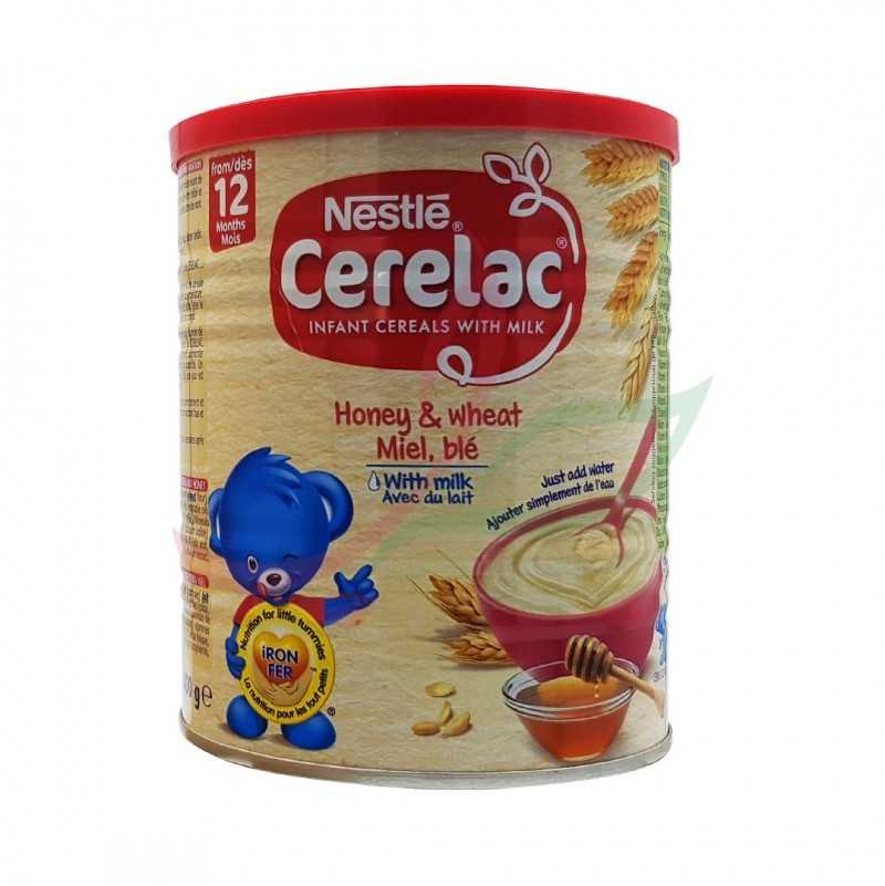 Cerelac blé & miel avec lait Nestlé 400g