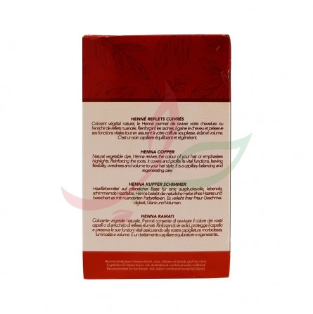 Henna nature (colour with a coppery sheen) Hennedrog 150g