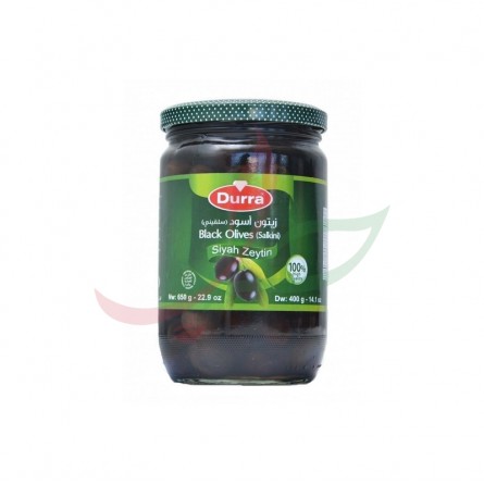 Olives noires (salkini) Durra 720g