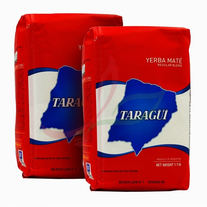 Yerba Mate tea (juego de 2) Taragui 1kg