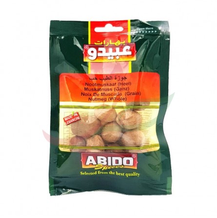 Whole nutmeg Abido 50g