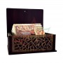 Jabón de Alepo con canela (caja de madera) Almalika 150g