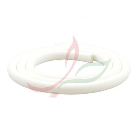 White silicone hookah pipe