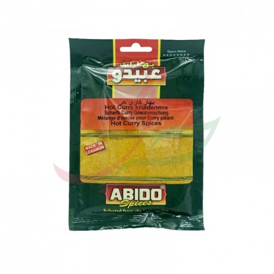 Épices curry fort Abido 50g