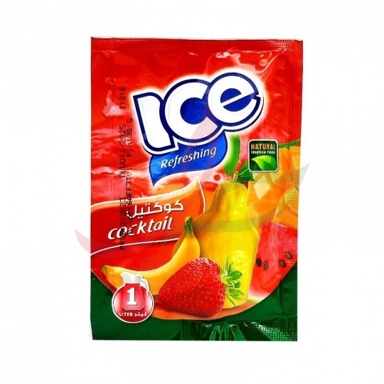 Zumo multifrutas (polvo instantáneo) ICE 12x1L