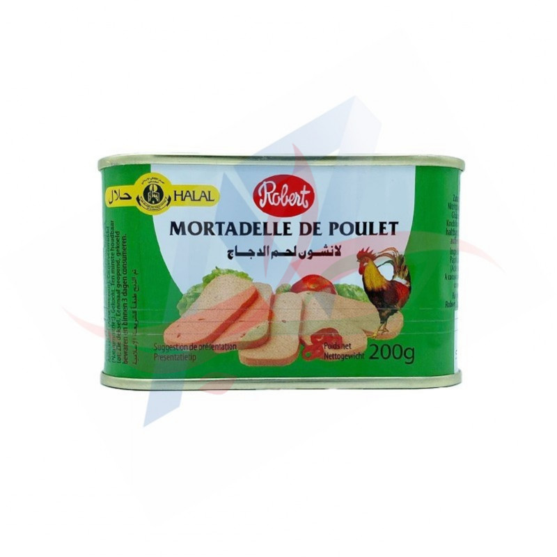 Chicken mortadella halal Robert 200g